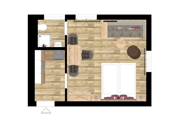 Apartment Rosa 1 & 3 *