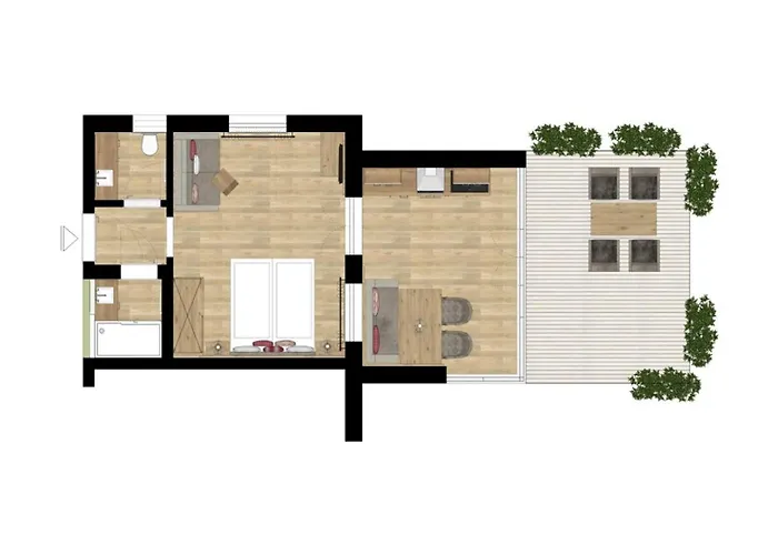 Rosa 1 & 3 Apartment